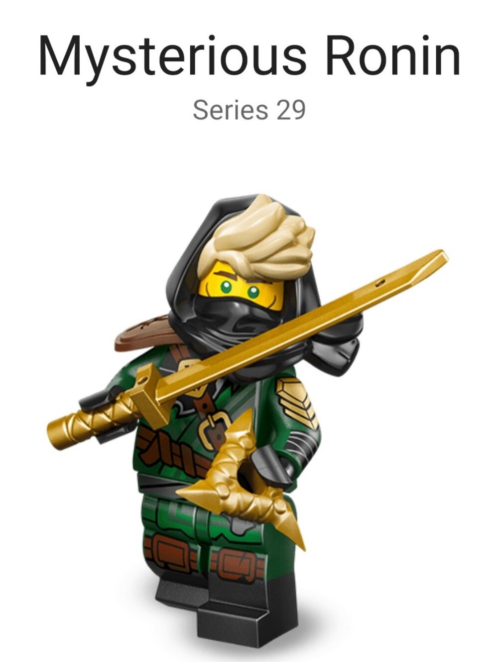 Lego 71052 Mysterious Ronin Series 29 Minifigures NWT Building Toy Set